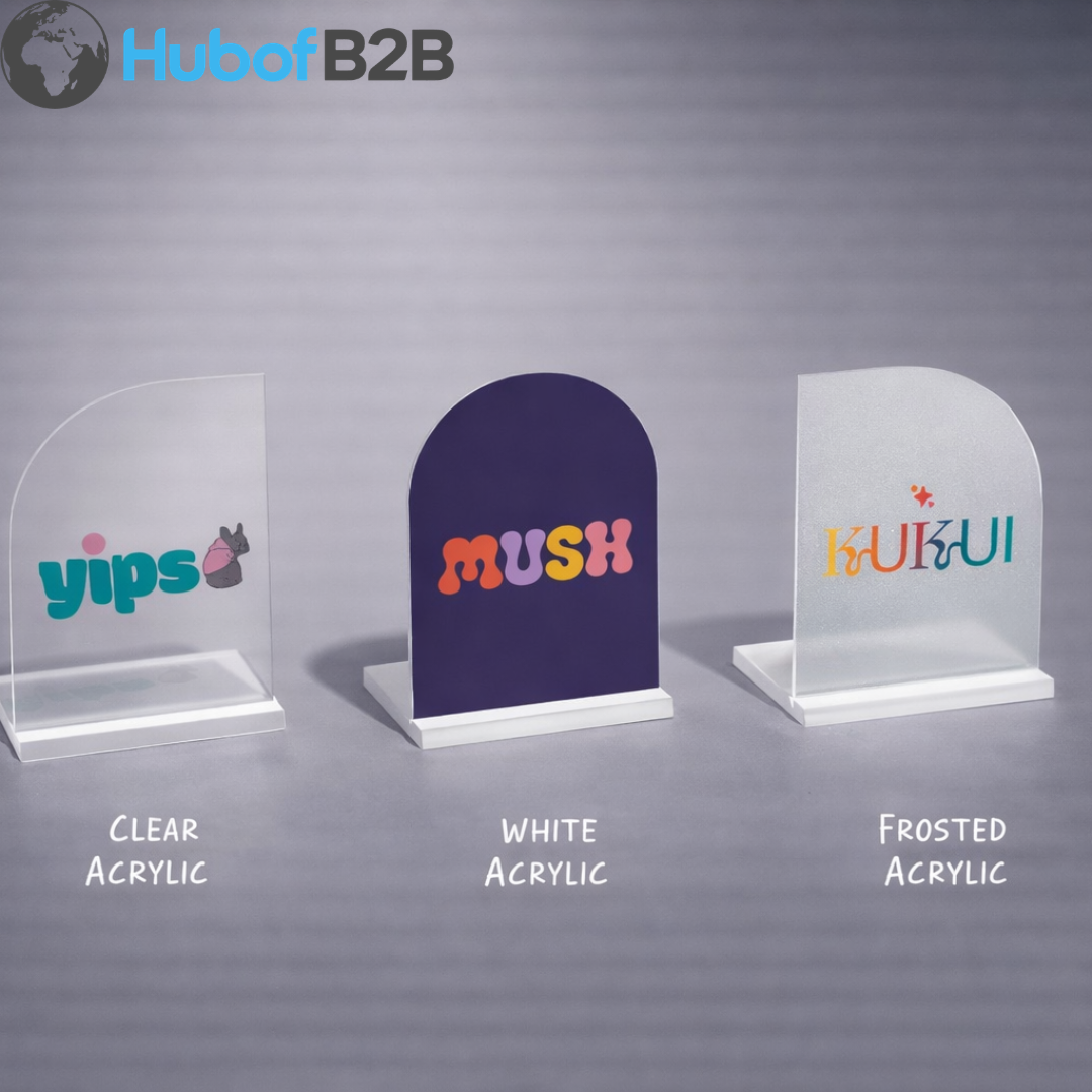 Acrylic Table Signs