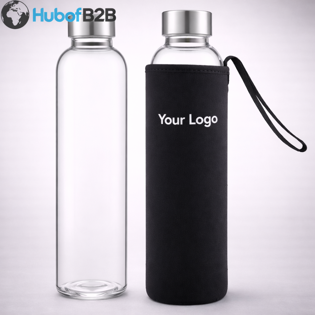 Glass Water Bottle