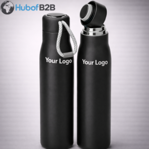 Black Stainless Steel Hot & Cold Bottle