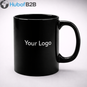 Standard Black Ceramic Mug