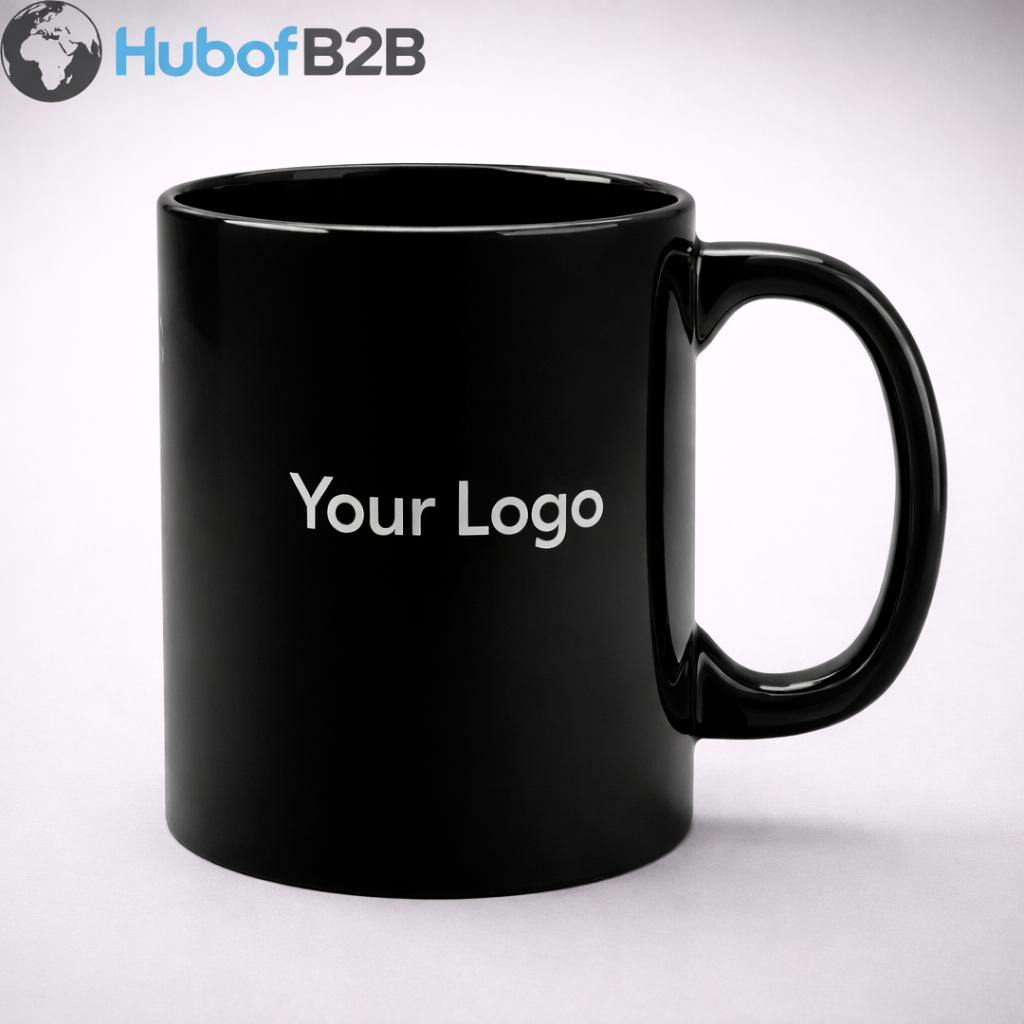 Standard Black Ceramic Mug
