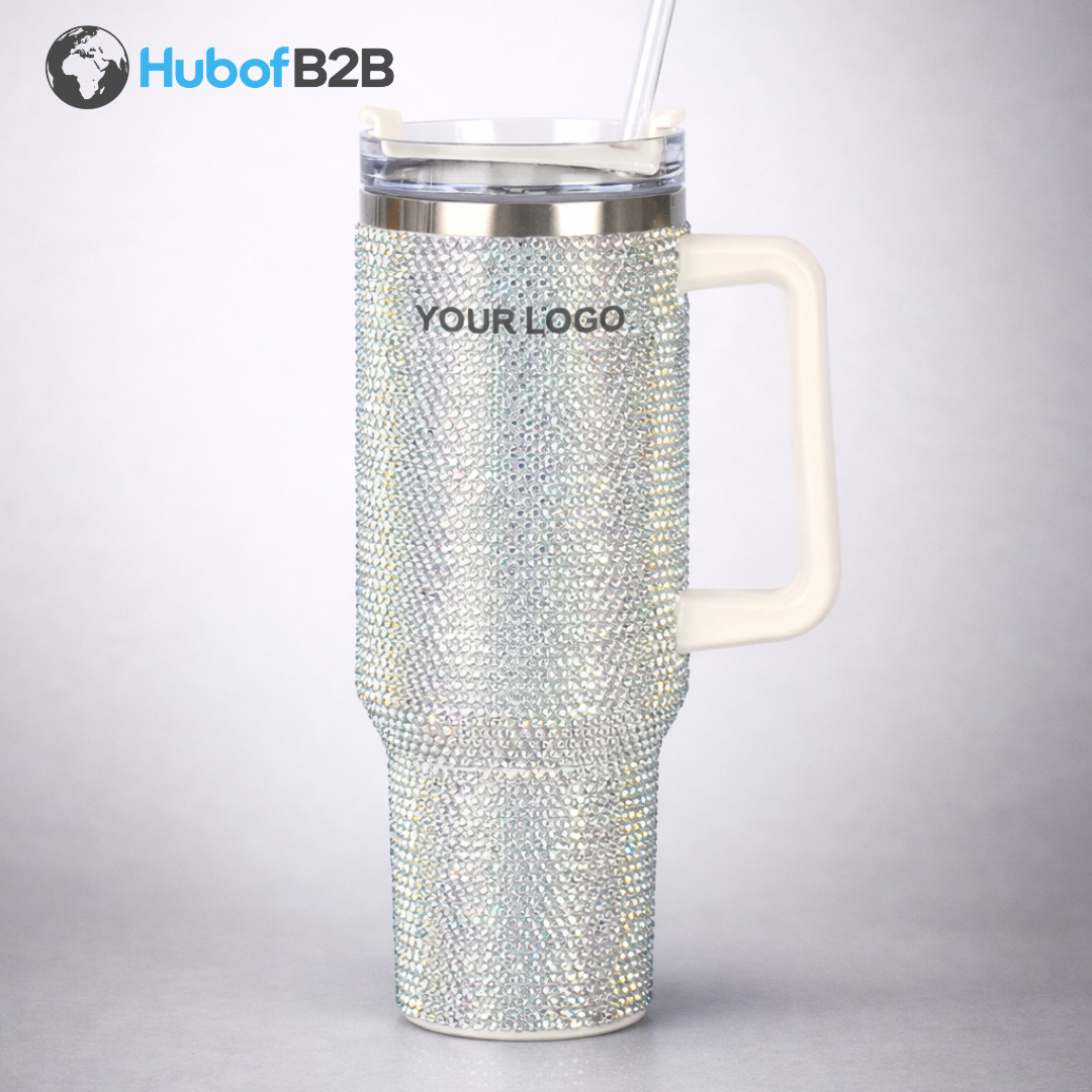 Shiny Rhinestone Tumbler