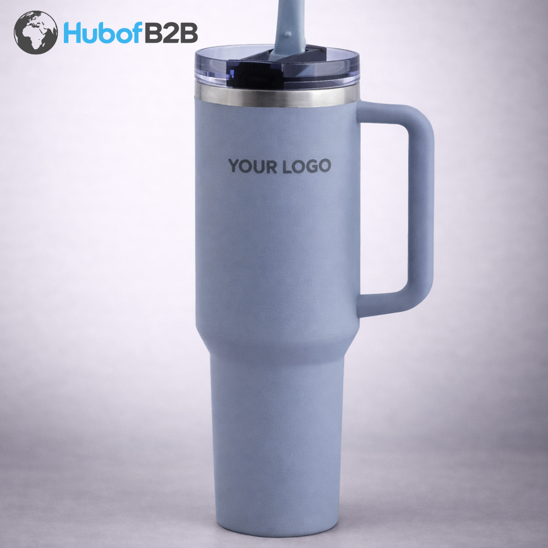 Flip Straw Tumbler – Grey