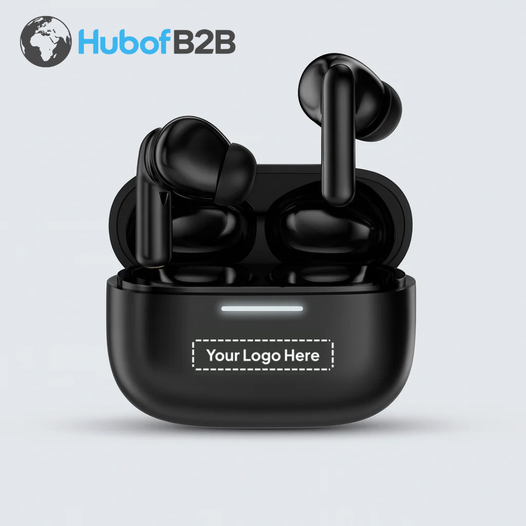 Premium Black True Wireless Earbuds