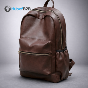 Brown Gold Voyager Backpack