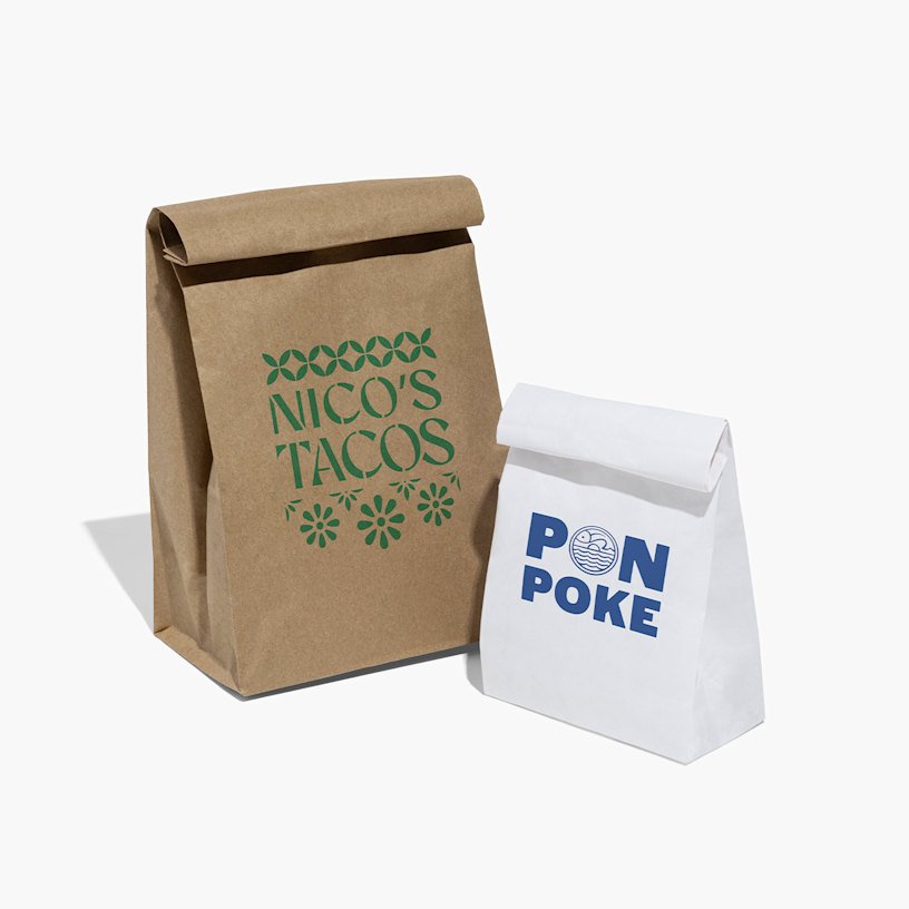 Custom Paper SOS Bags