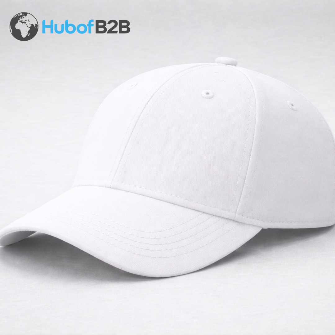 Classic White Corporate Cap