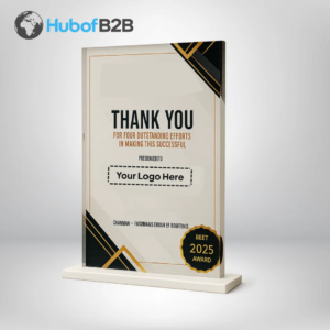 Elegant Glass & Acrylic Shield